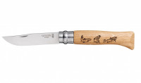 Нож складной Opinel №8 VRI Animalia Trout (форель)