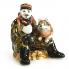 Фигурка "Охотник с дичью"