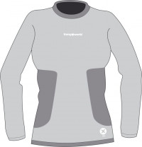 RINA футболка женская merino wool (M, (310) черный)
