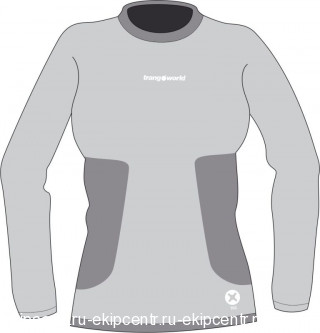 RINA футболка женская merino wool (M, (310) черный)