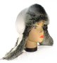 Шапка ушанка женская, Белая плащёвка, мех Рекс - Shapka ushanka genskay_belaya_plashevka_mex_Reks.jpg