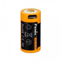 Аккумулятор 16340 Fenix 700 mAh Li-ion с разъемом для USB