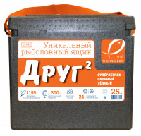 Рыболовный ящик Camping World "Друг" 25 л цвет черный