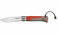 Нож складной Opinel №8 VRI  OUTDOOR Earth-red