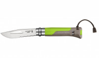 Нож складной Opinel №8 VRI  OUTDOOR Earth-green