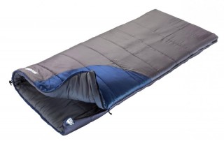 Спальный мешок Trek Planet Warmer L, т. серый/т.синий