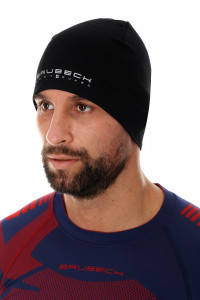 Шапка унисекс Merino Wool шерсть, черная