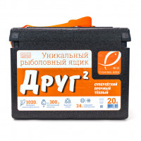 Рыболовный ящик Camping World "Друг" 20 л цвет черный
