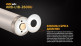 Аккумулятор 18650 Fenix 2600U mAh с разъемом для USB - Аккумулятор 18650 Fenix 2600U mAh с разъемом для USB