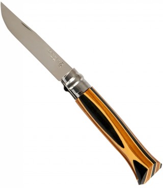 Нож складной Opinel №8 VRI Ebony-Boxwood-Rosewood (Limited edition)