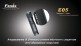 Фонарь Fenix E05 Cree XP-E R2 LED черный - Фонарь Fenix E05 Cree XP-E R2 LED черный