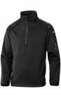 Толстовка с горловиной на молнии Men's Half-Zip Black