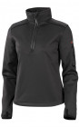 Толстовка с горловиной на молнии Women's Half-Zip Black