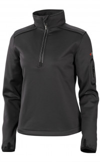 Толстовка с горловиной на молнии Women's Half-Zip Black