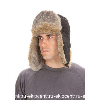 Шапка ушанка "Евро" волк