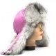 Шапка ушанка женская,  плащёвка Брусника, мех Песец - Shapka_ushanka_jenskaya_plashevka_Brusnika_meh_Pesec.jpg