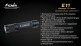 Fenix E11 черный с батарейкой в подарочной коробке - Fenix E11 черный с батарейкой в подарочной коробке