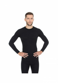 Блуза мужская ACTIVE WOOL, черный